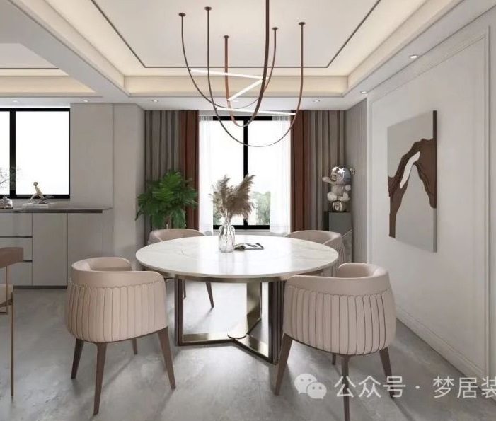 【夢(mèng)居】126㎡現(xiàn)代簡(jiǎn)約家裝 | 細(xì)膩?zhàn)栽诘膬?yōu)雅，當(dāng)喧囂褪去是舒適與放松。